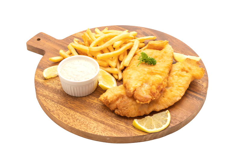 Pauls Fish and Chicken Bar fish and chips